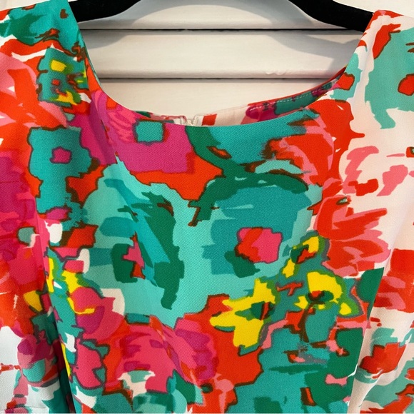 Alyx Limited Colorful, Floral Work Dress - Picture 4 of 12